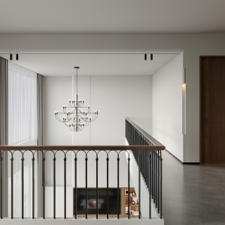 意式极简二层连廊