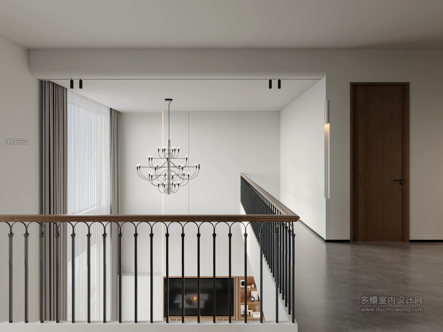 意式极简二层连廊