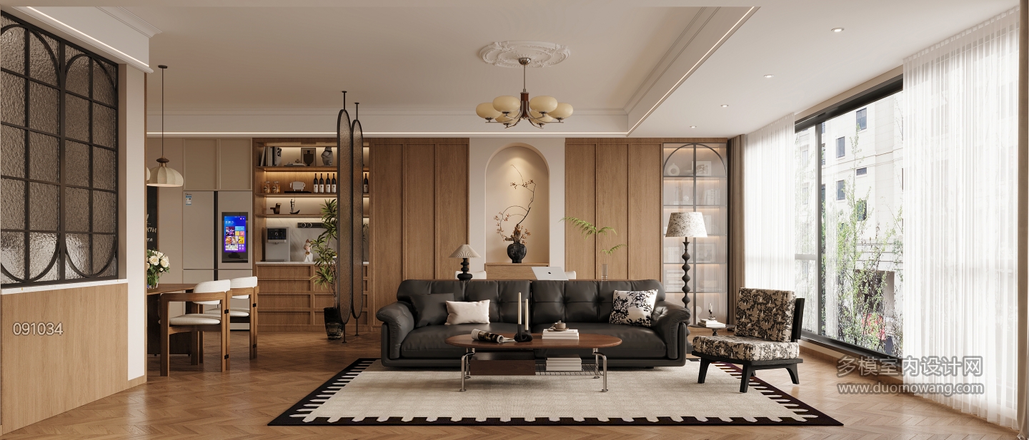 中古风沙发背景