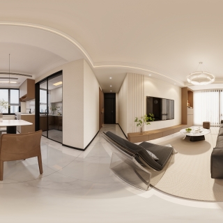 现代客餐厅-全景