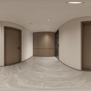 现代三楼 楼梯 360