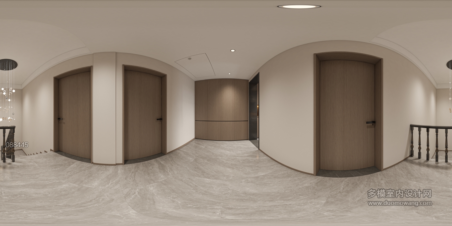 现代三楼 楼梯 360