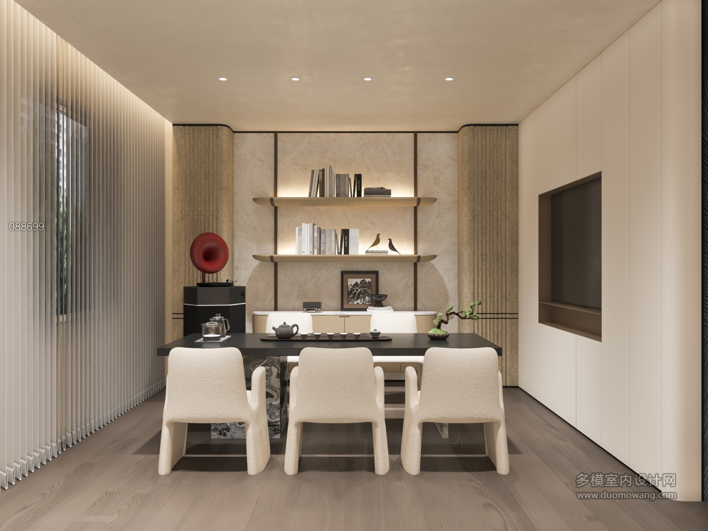 现代办公室单张3