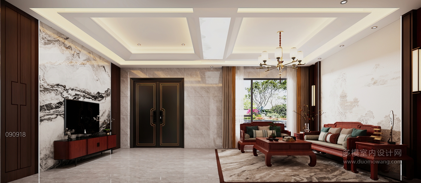 中式会客厅静态