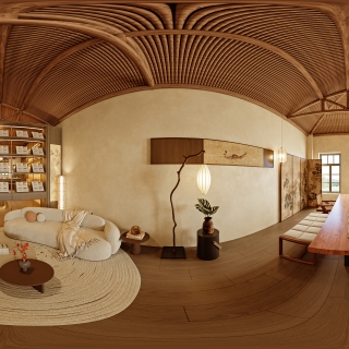 上下杭牛角梳店 二楼OK_二层茶饮区