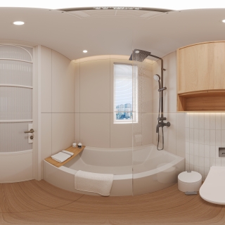 原木风全景主卫