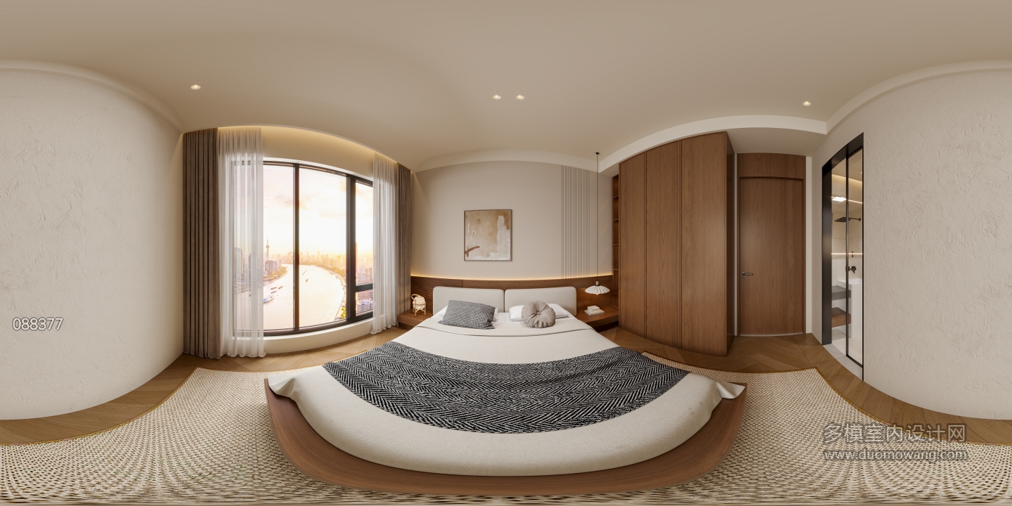 宋氏三楼卧室全景