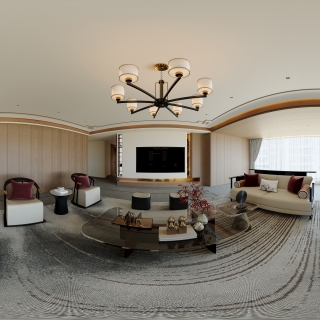 新中式客餐厅360