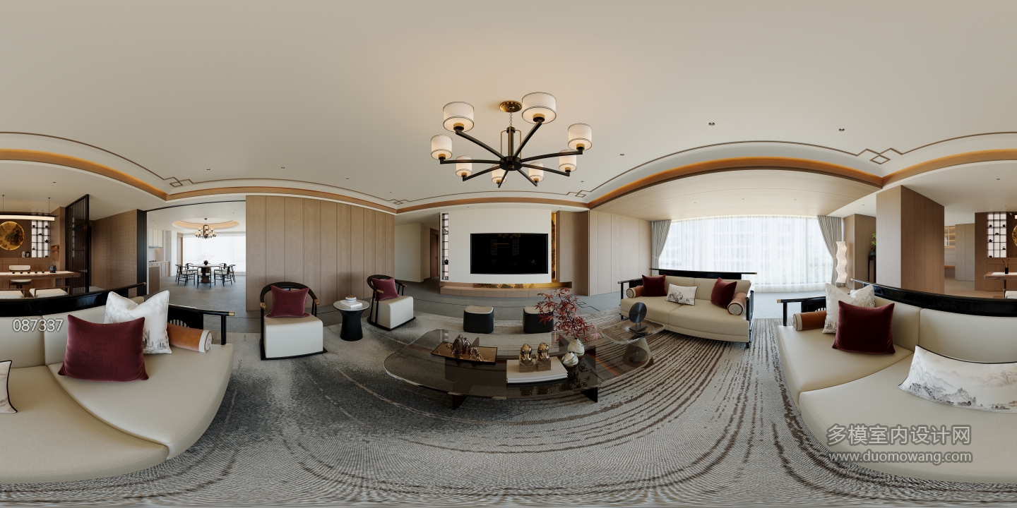 新中式客餐厅360