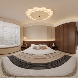 现代老人房全景