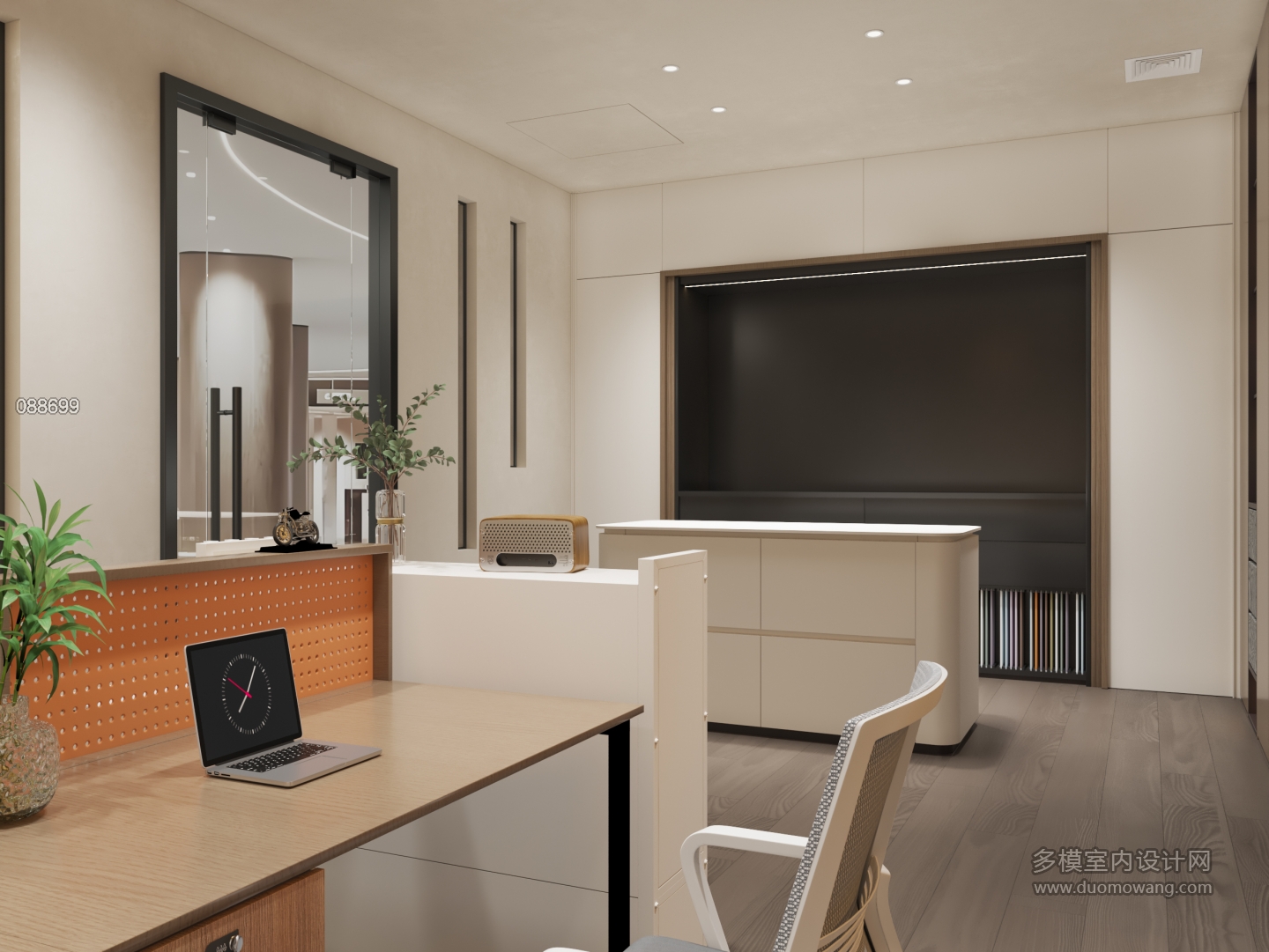 现代办公室单张2