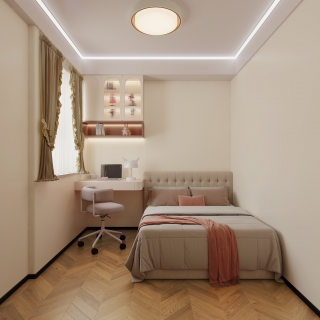 法式女孩房单张