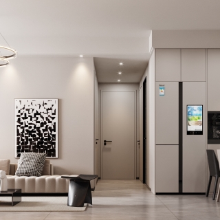 现代风格沙发墙