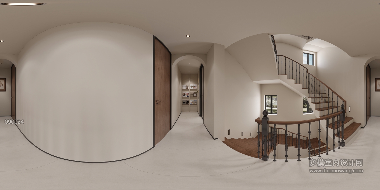 中古楼梯间全景