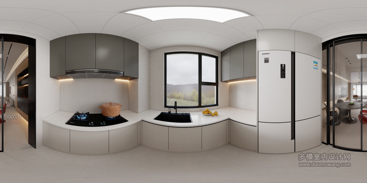 现代厨房