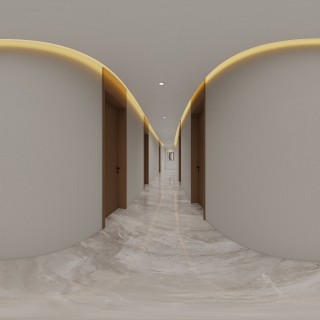 工装现代-宾馆走廊1