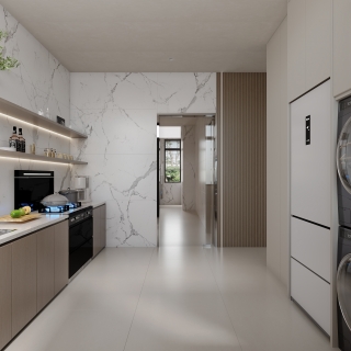 意式一楼外厨房