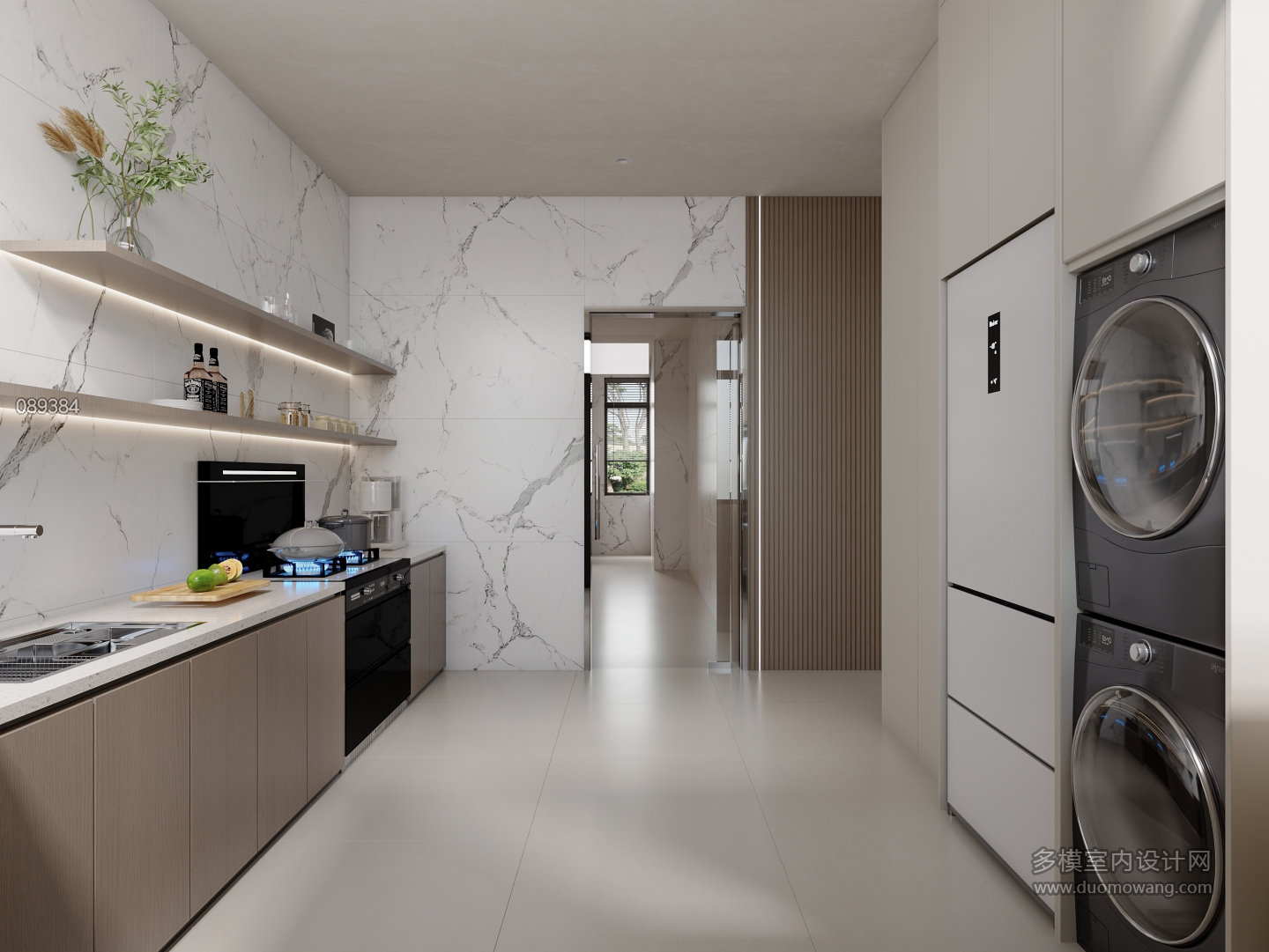 意式一楼外厨房