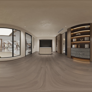 现代办公室全景2