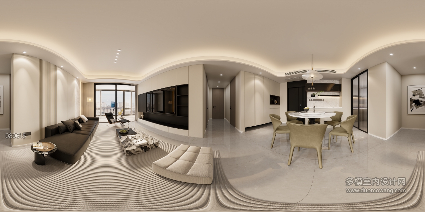 现代客餐厅-全景