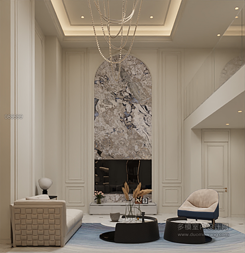 法式地下室会客厅002