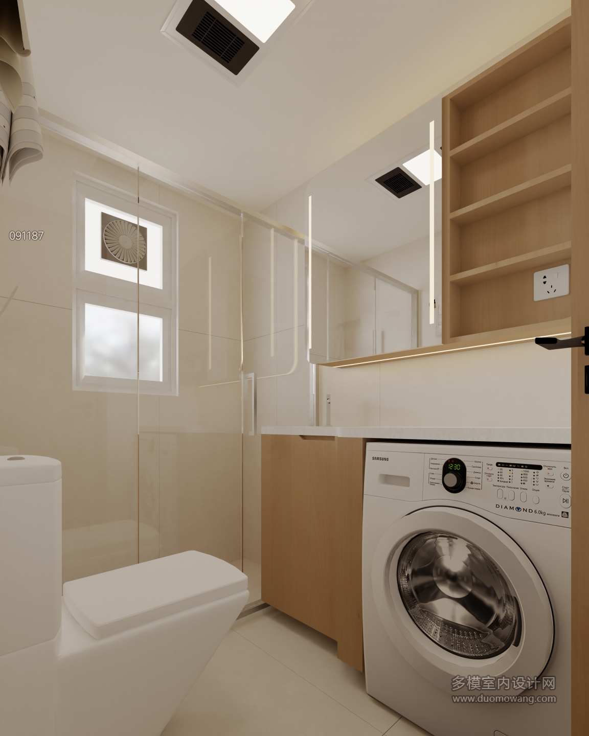 原木公共卫生间静态