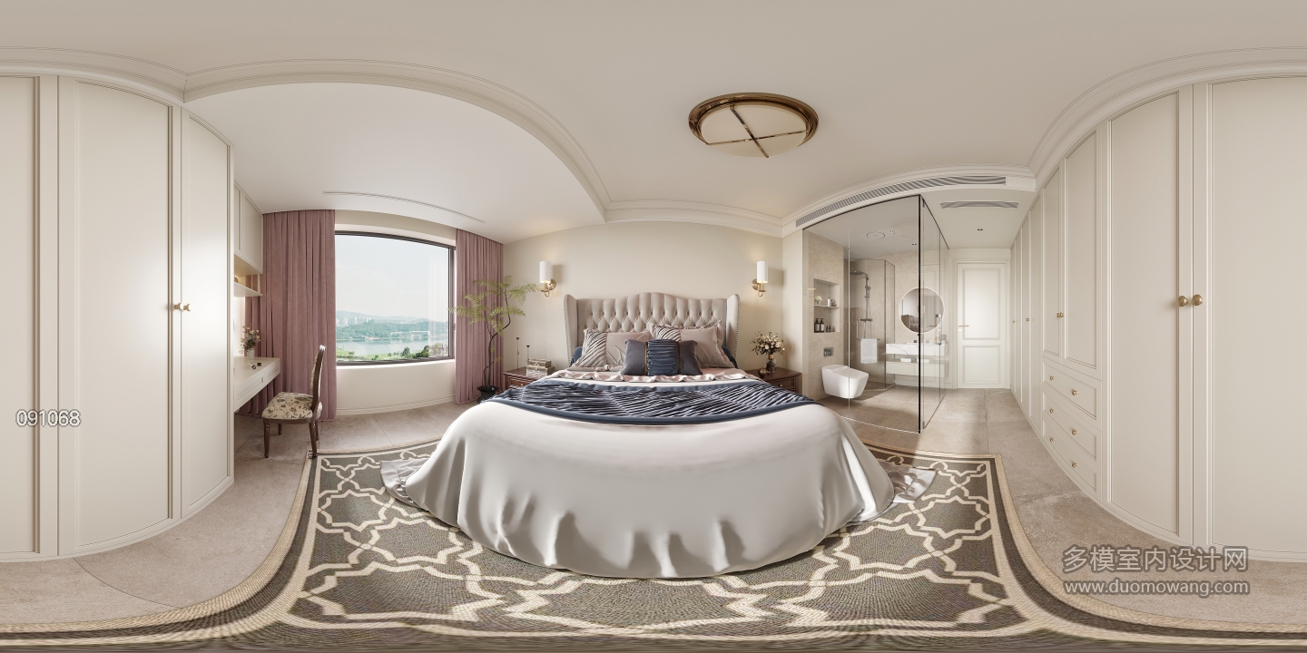 美式大女孩全景