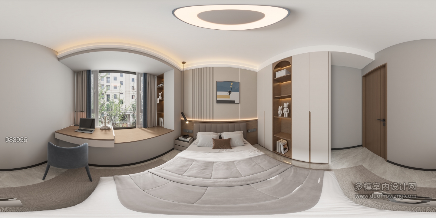 现代儿童房一360