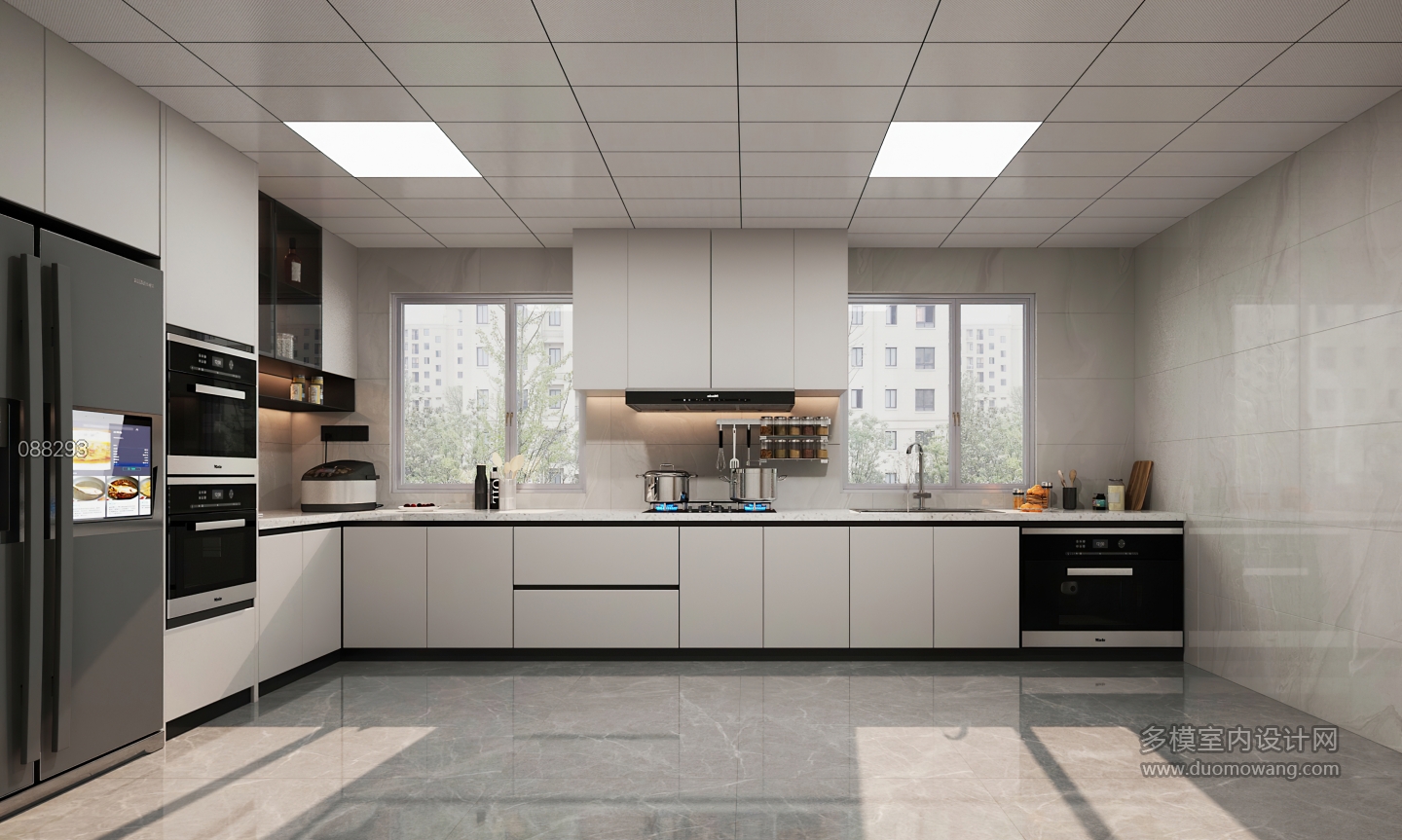 现代厨房静态 (1)