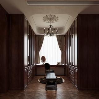 法式复古衣帽间