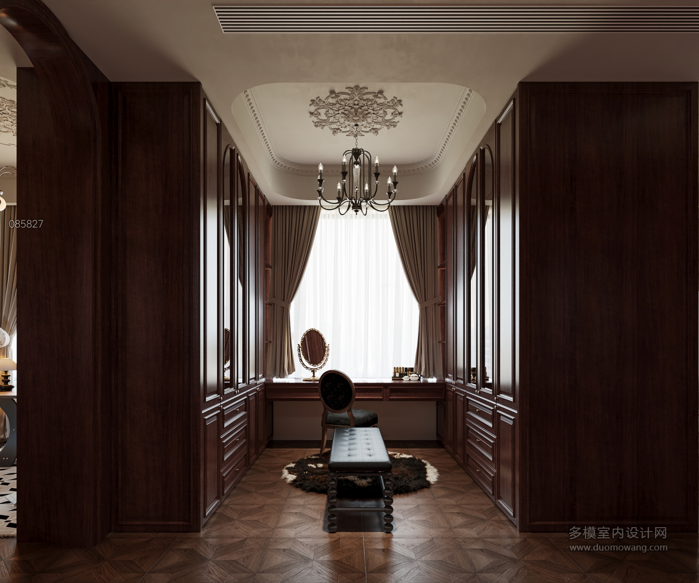 法式复古衣帽间