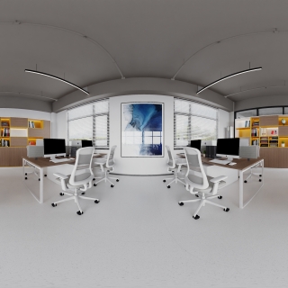 现代一楼模型_2办公区