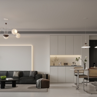 现代沙发背景特写