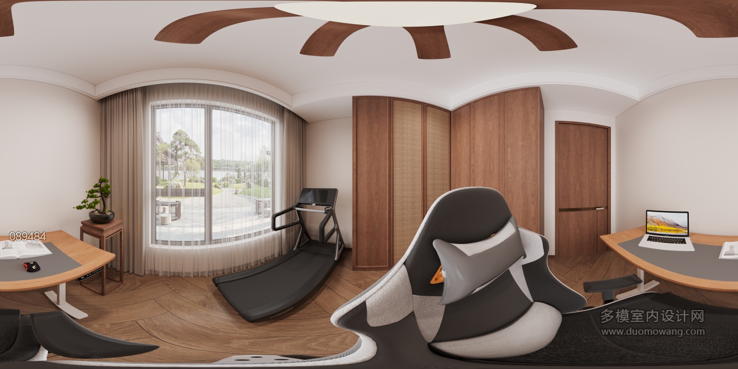 新中式小房间全景