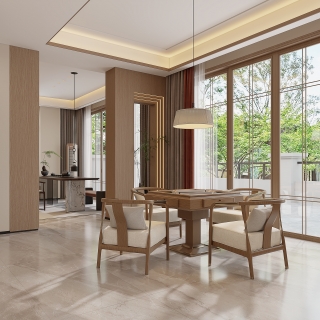 新中式顶层休闲区