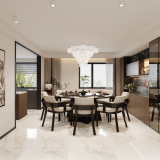 5新中式餐厅单张