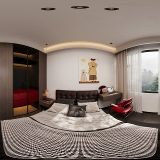 现代女儿房全景