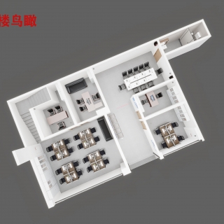 现代警察局鸟瞰