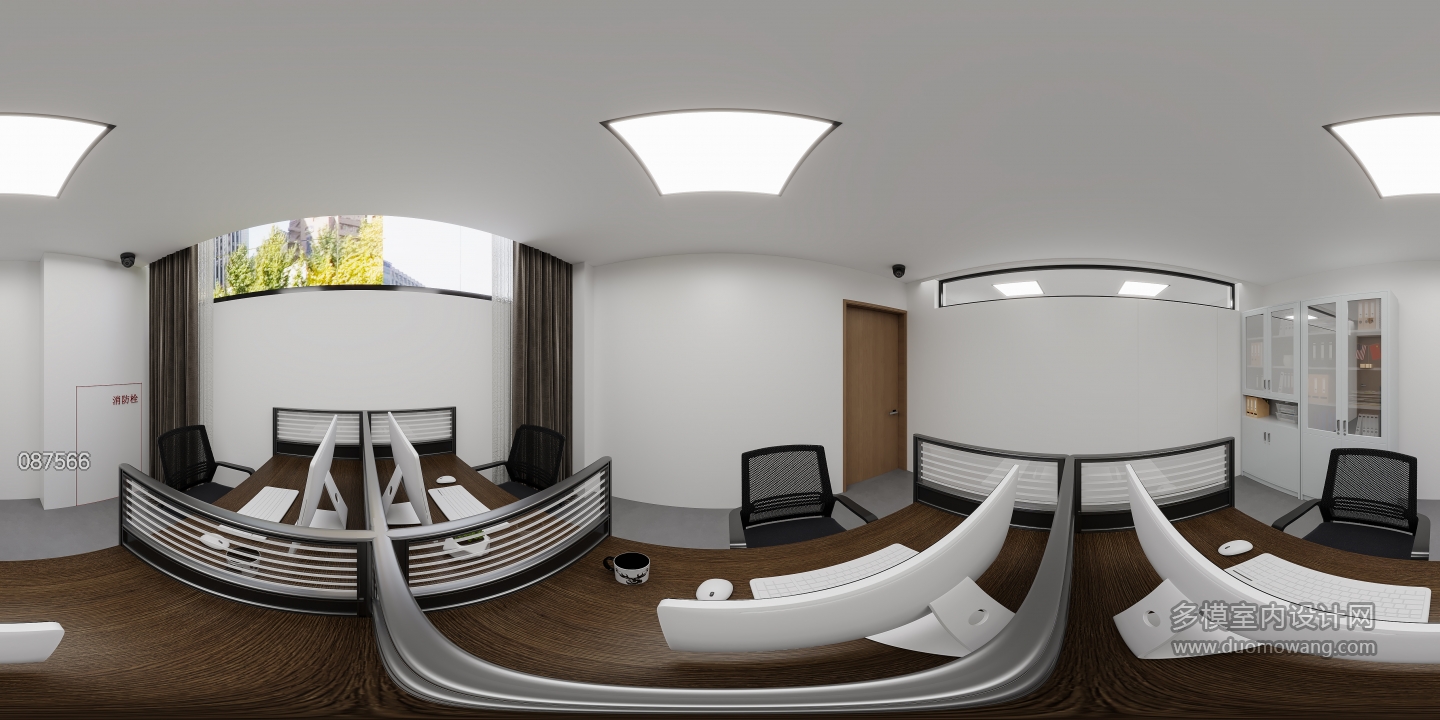 现代警察局接访室1全景