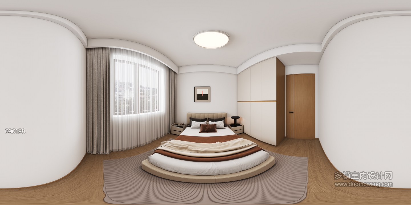 意式次卧全景