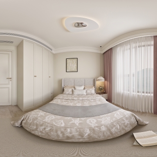 美式小女孩全景