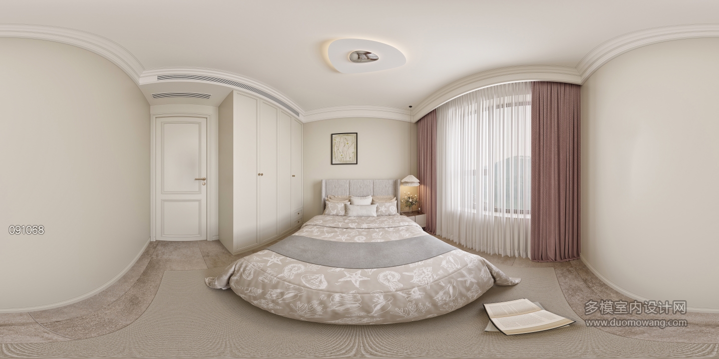 美式小女孩全景