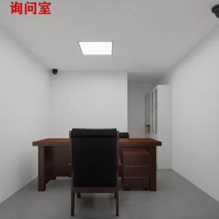 现代警察局询问室