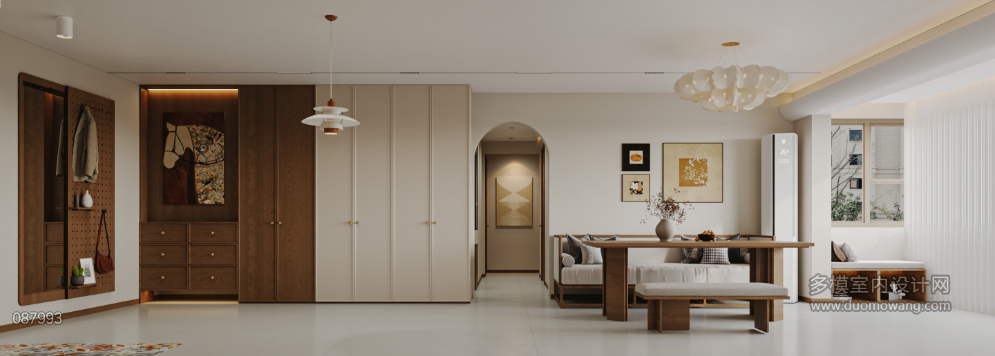 中古风客餐厅特写