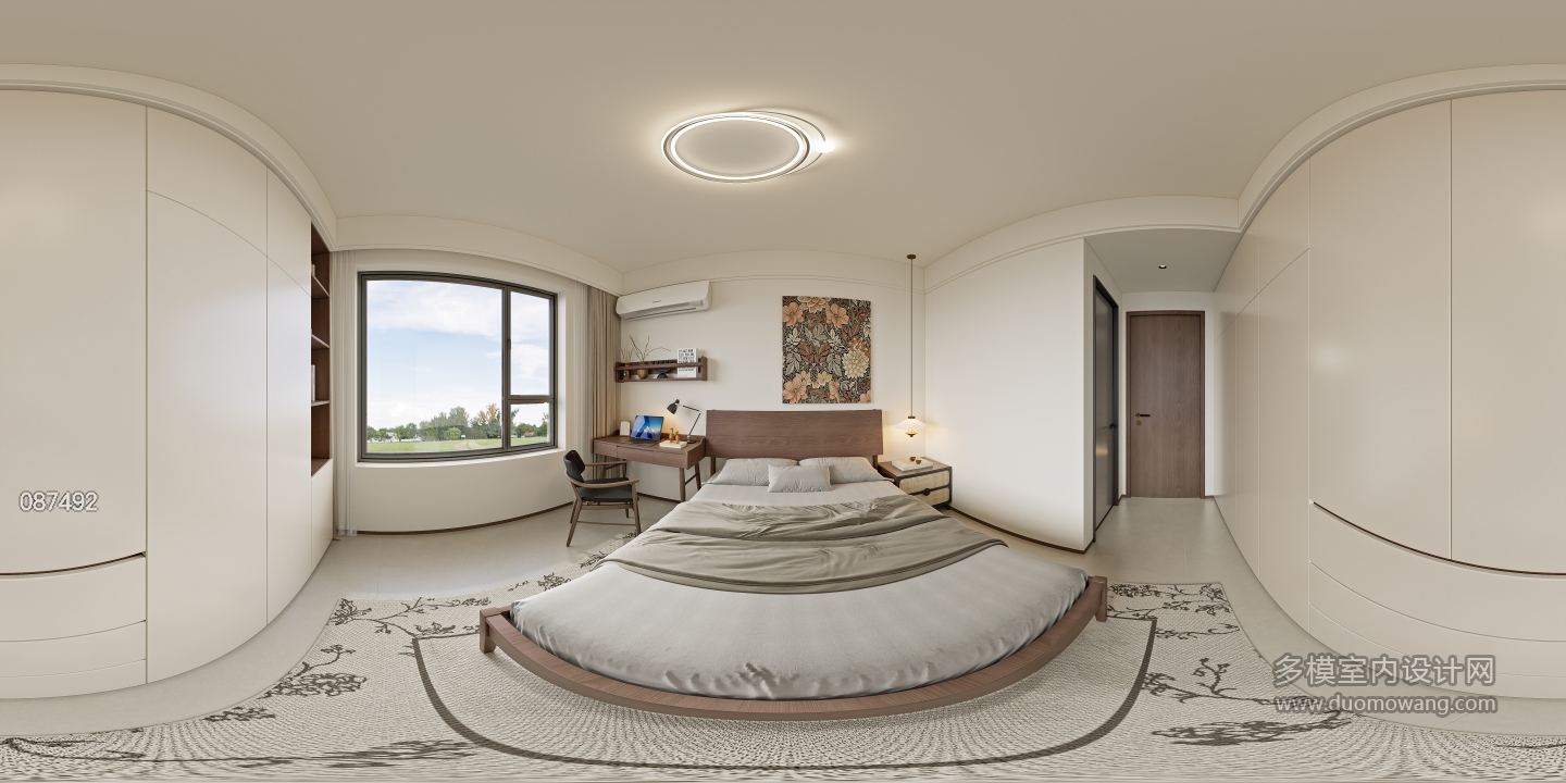 简约中古_主卧室_0000 拷贝