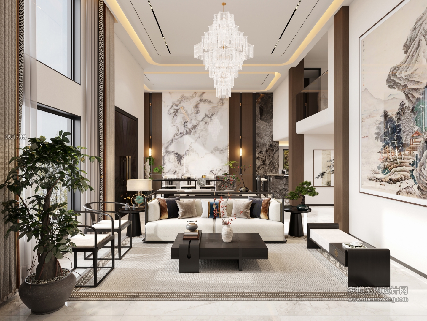 3新中式沙发面单张