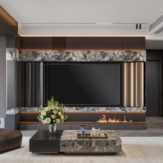 现代客厅特写 (2)