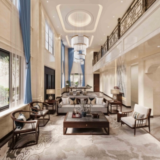 新中式沙发墙02