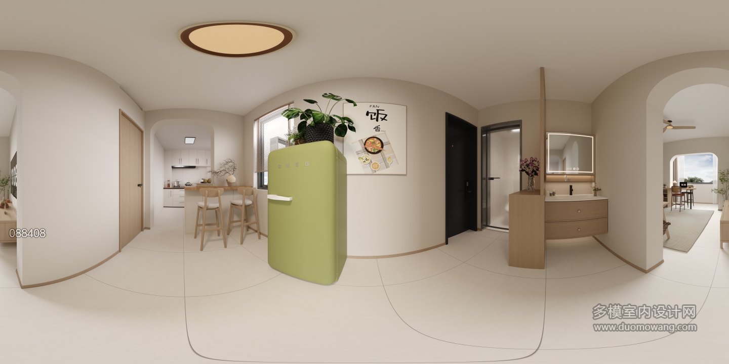 原木餐厅360全景