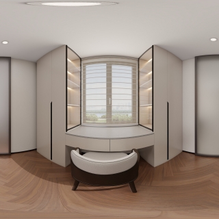 现代-2层衣帽间